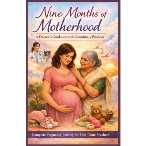 (영문도서)Nine Months of Motherhood: A Doctor's Guidance with Grandma's Wisdom: Complete P... Paperback, Sjain Publication, English, 9788199798809