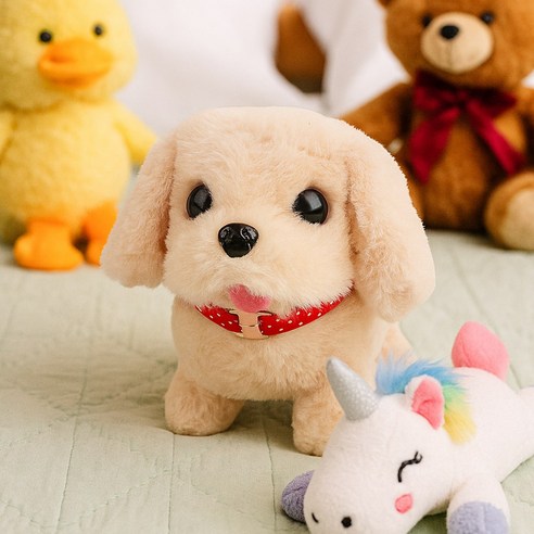 투데이리빙 움직이는 강아지 인형 귀여운 반려 동물 장난감 솔직 후기 | 취미생활 필수템 - 상품 이미지 4