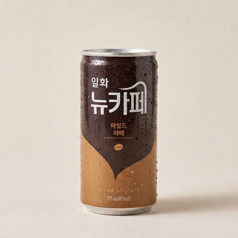 일화 뉴카페 마일드 라떼 커피 175ml x 60캔, 100ml, 1세트