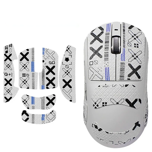 라나야 ATK A9 Ultimate Ultra Pro SE Plus 마우스 그립테이프 스킨 논슬립 스티커 풀커버, 1개, 화이트