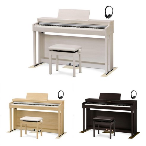 층간소음 걱정 없이 밤에도 즐기는 피아노 연주, 가와이 CN201