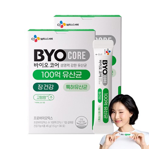 BYO 코어 건강한 생유산균 100억 30개입 45g, 2개 솔직 후기 | 실사용자 리뷰 분석 썸네일