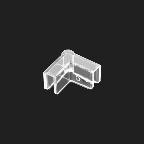 미미네아쿠아 PVC 어항 모서리 보호대 5mm 1개, 투명