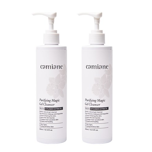 Kamianneu Pyuripaing Magic Gel Cleanser Yaksanseong Moist Cleansing Gel , 2 Pack , 300 ml (카미안느 퓨리파잉 매직 젤 클렌저 약산성 촉촉한 클렌징젤, 2개, 300ml)