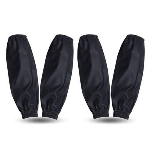 로모주 작업용 방수 팔토시 다용도 4P, 블랙
