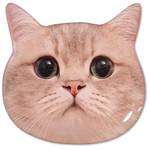 영스피플 뚱냥이 스마트톡 핸드폰 귀여운 고양이 아크릴 그립 스마트폰 톡걸이 홀더 스탠드 말똥 뚱냥이 × 1개, 말똥 뚱냥이 × 1개 섬네일