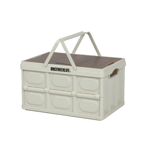 원스위크라이프 캠핑 손잡이 접이식 폴딩 박스 후기 분석 - 내구성 테스트