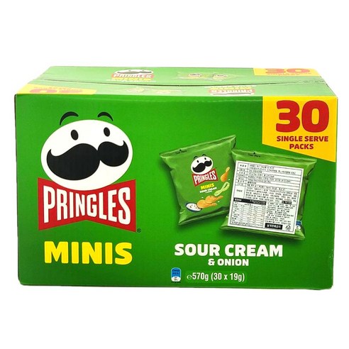 프링글스 미니 사워크림 & 어니언, 570g, 1개