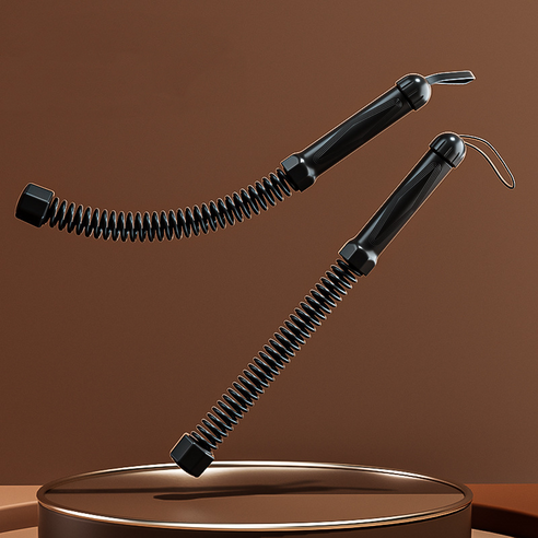 러브심플 신형 무선 배틀로프 시뮬레이터 밧줄운동 세트(2개), 블랙