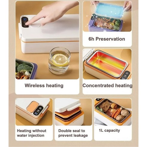 따뜻함과 편리함을 한 번에, 휴대용 USB 전기 도시락!