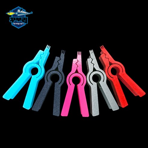 뉴 미니 꾸부리 에기바늘 교정기 New | 휘어진 에기훅 바늘펴기 | 낚시용품, 실버, 1개