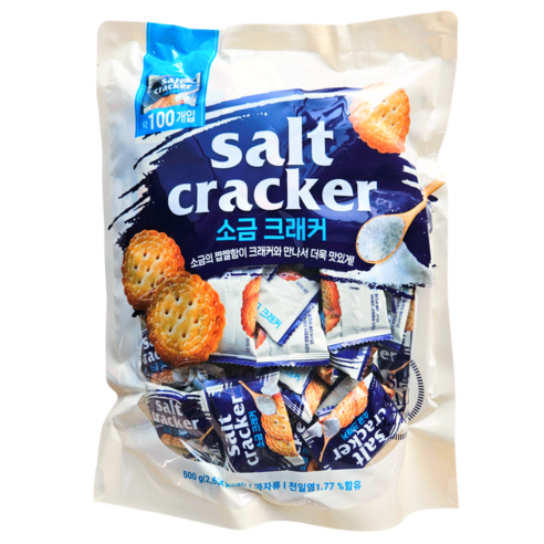 소금 크래커, 500g, 2개