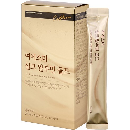 본사직영 여에스더 마시는 실크 알부민 골드 국민영양 프로젝트 이미지 2