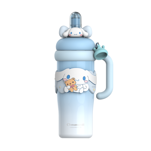 크로스 보더 산리오 뽀뽀 텀블러 960밀리리터, 1개, 960ml, 960ml 시나모롤