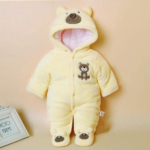 아기 첫 겨울, 보니또 백곰 우주복으로 따뜻하고 편안하게