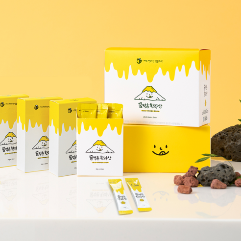 꿀먹은 한라산 천연 벌꿀 스틱 500g, 1개 이미지 2