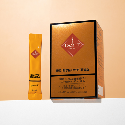 그레인온 골드 카무트 브랜드밀 효소 90g, 2개 솔직 후기 | 실사용자 리뷰 분석 - 상품 이미지 2