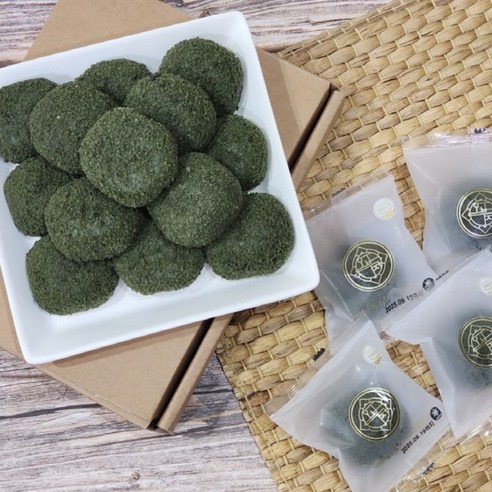 쑥떡 하나로 잃어버린 오후의 활력을 되찾으세요