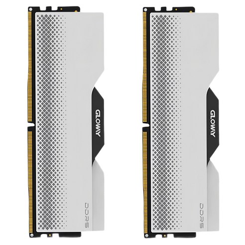 글로웨이 DDR5 용무 시리즈 A다이 듀얼사이드 히트싱크 데스크탑 메모리 실버 6000MHz C28 16GB 2개입, 1세트, GW6000N16G-SA2
