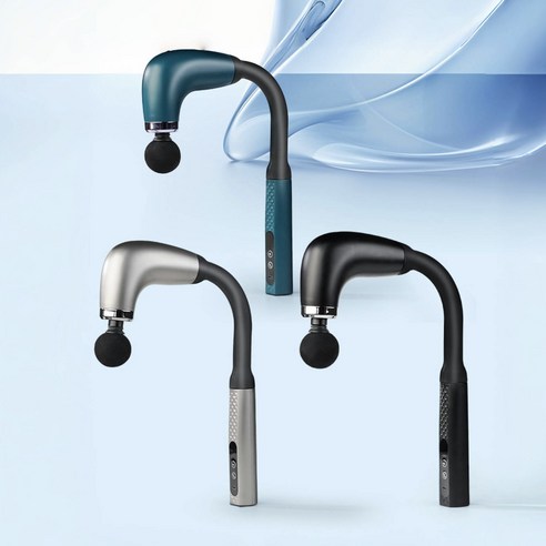 AOSS 진동 핸디 마사지건 강력 진동 갈고리형 휴대용 무선 안마기 이미지 2