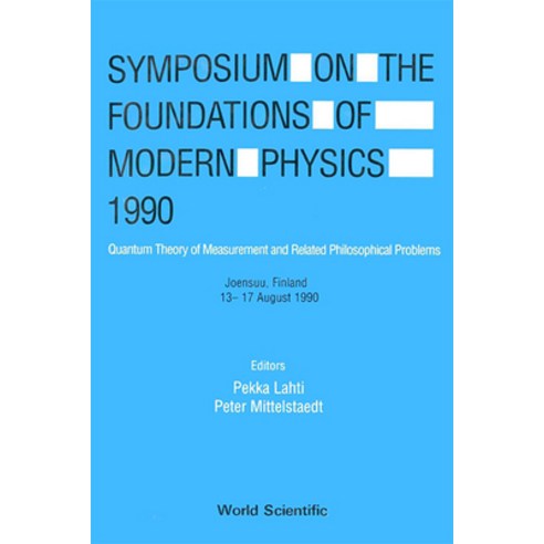 (영문도서)Foundations of Modern Physics 1990 Hardcover, English, 9789810203870, World Scientific Publishing...