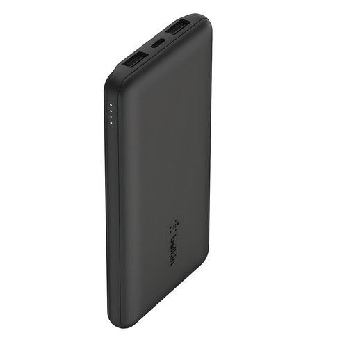 Belkin Buseuteueop 15 W Gosok Charging Bojo Pear Teori 3 Packets Teu 10000 mAh, BPB 011 btBK, Black (벨킨 부스트업 15W 고속 충전 보조배터리 3포트 10000mAh, BPB011btBK, 블랙)