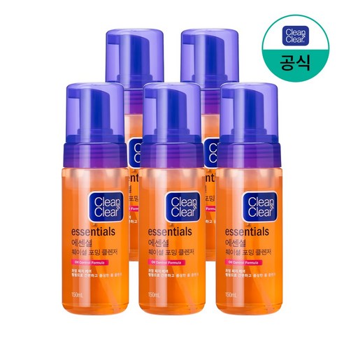 클린앤클리어 에센셜 훼이셜 포밍 클렌저 솔직 후기 | 실사용자 리뷰 분석 - 상품 이미지 1