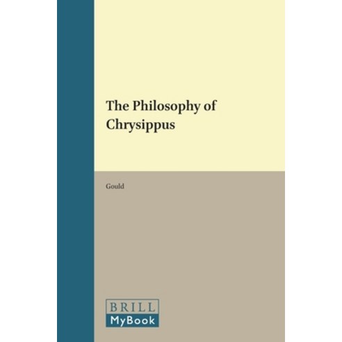 (영문도서)The Philosophy of Chrysippus Paperback, Brill, English, 9789004017290