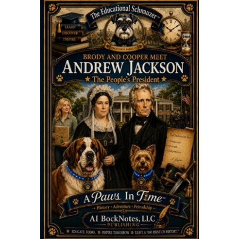 (영문도서)A Paws In Time: Brody and Cooper Meet Andrew Jackson Paperback, Independently Published, English, 9798184317014