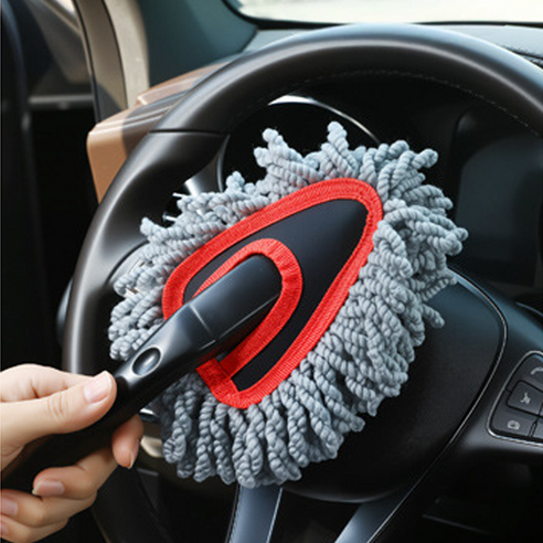 카르지누 스크래치방지 극세사 차량 먼지털이개 대형 + 소형 + 케이스 실사용 후기 | 효과 있을까? - 상품 이미지 4