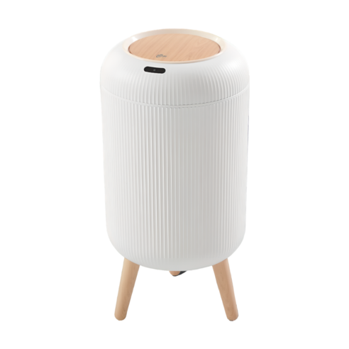 핸즈프리 자동 센서 휴지통 14L, 화이트
