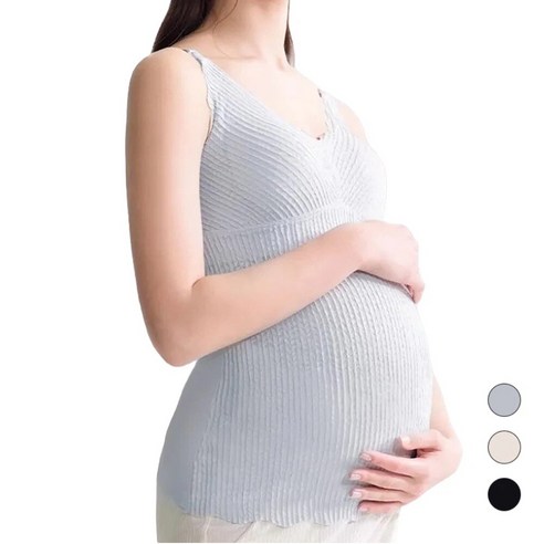 Veimia 베이미아 임산부 수유나시 스트랩 오픈 수유브라 런닝 속옷 수유기간 전용