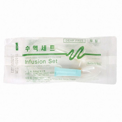 두원 수액세트 무침 Without needle DEHP FREE IF-DFNW [1봉지=50EA], 50개