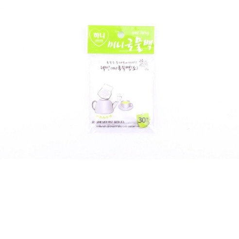 웰빙 미니백 30매 육수망 다시팩 미니 걸음망 멸치망 다시망 위생백 육수 국물 - 일회용다시백/국물백 | 쿠팡