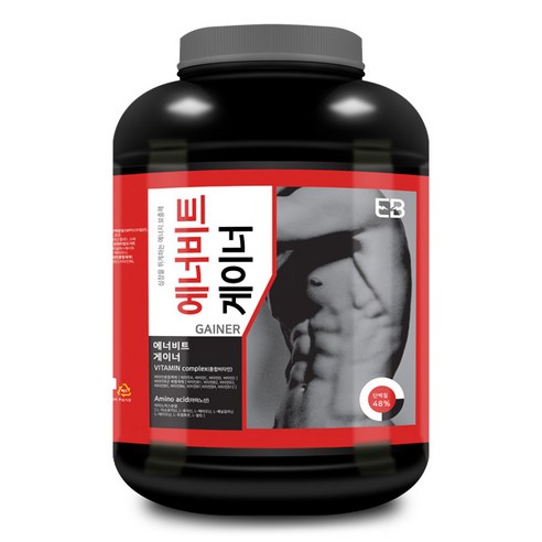 웨이테크 에너비트 게이너 WPC 단백질보충제 /벌크업 보충제, 4kg, 1개