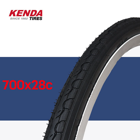 켄다 자전거 타이어 700 X 28C 로드 타이어 하이브리드 타이어 K193, 1개