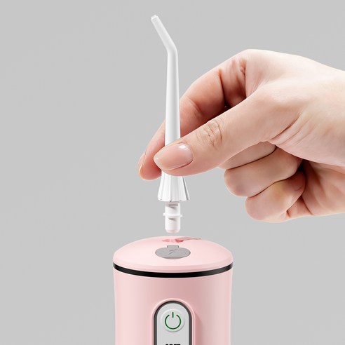 초강력 휴대용 구강세정기 워터 물치실 무선 후기 분석 - 다양한 노즐 구성