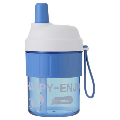 락앤락 컬러풀 빨대컵 600ml HAP535BLUFU, 1개, 블루