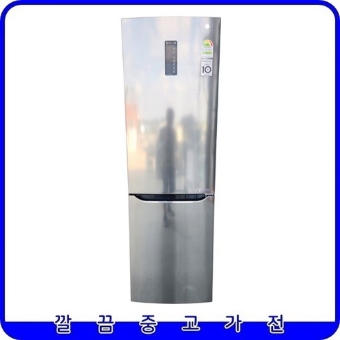 LG전자 콤비형 중고냉장고 메탈 상냉장 하냉동 320L [M328SW]