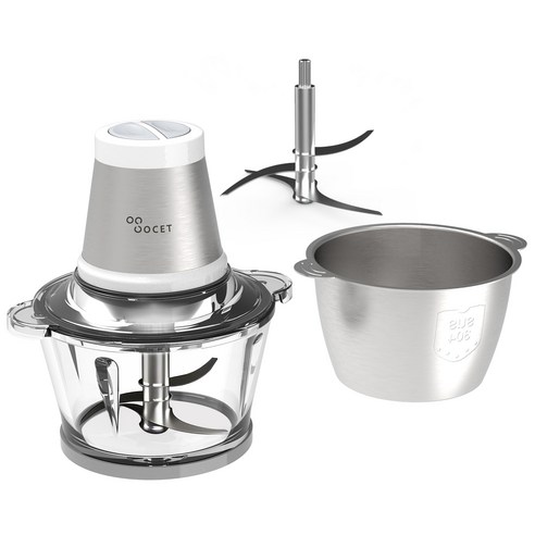 OCET 멀티 초퍼 프리미엄 스텐 칼날 마늘다지기, VEX-2L