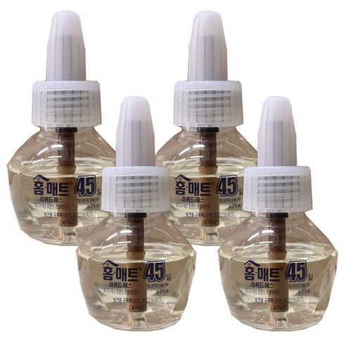홈매트 리퀴드 제로 모기 살충제 리필 4p, 116ml, 1개