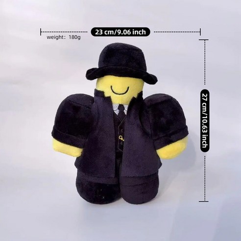 로블록스 포세이큰 인형 봉제인형 캐릭터 굿즈 선물용, 1개, 마피오소, 23cm