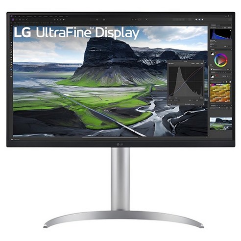 LG HDR 4K 27인치 모니터 27UQ850V-W, 56.93 x 61.35cm