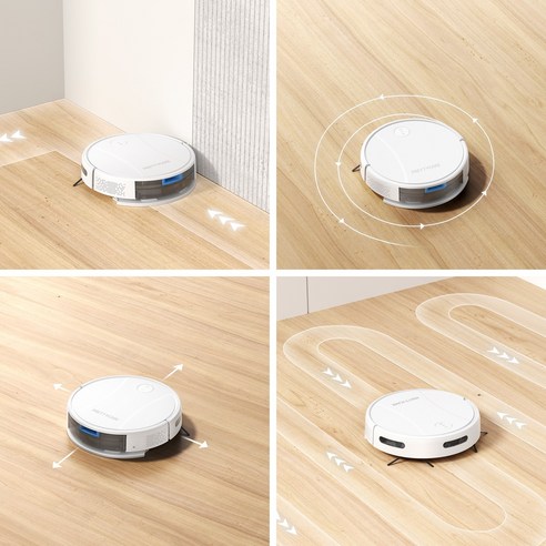 프리티케어 로봇청소기 후기 분석 - 물걸레 패드 장착 모습