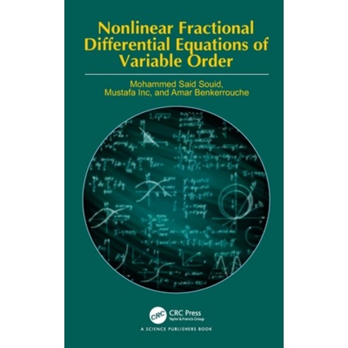 (영문도서)Nonlinear Fractional Differential Equations of Variable Order Hardcover, CRC Press, English, 9781041120674