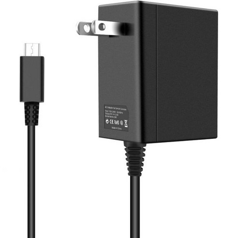 YANW AC 어댑터 전원 공급 장치 벽면 여행 충전기 닌텐도 스위치용 110V-245V 2.6A - 닌텐도스위치 | 쿠팡