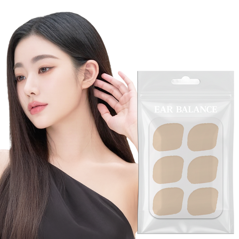 이어밸런스 누운귀 테이프 귀 교정 스티커, 30개, D타입