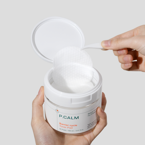 피캄 베리어 사이클 락토P 토너 패드 160ml 이미지 3