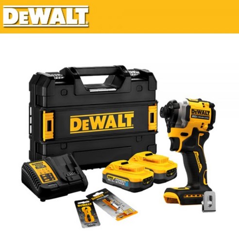 디월트 DCF850H2A 20V 컴팩트 충전임팩드라이버 파워스택 5.0Ah 배터리2개438210