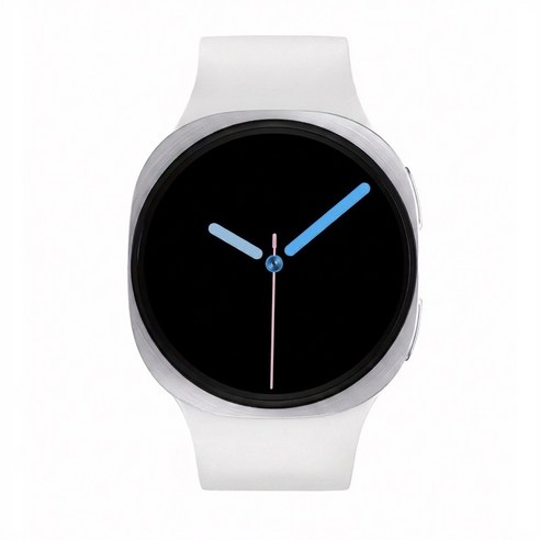 GS 스마트워치 한국어 지원 블루투스 통화 알림 기능 스포츠 워치 44mm, 화이트 44mm